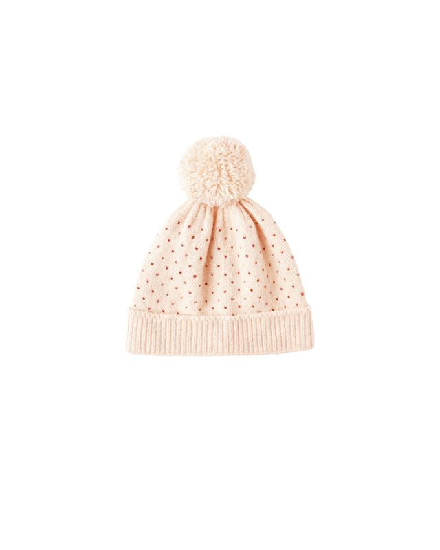 Ruby Speckled Beanie