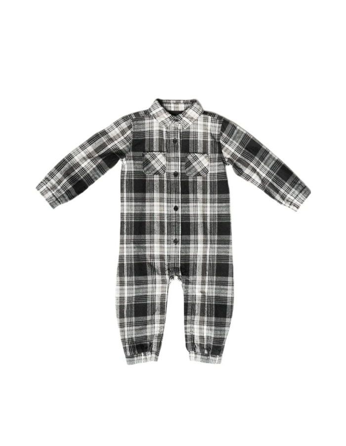 Flannel Jumpsuit