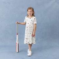 Home Run Twirl Dress