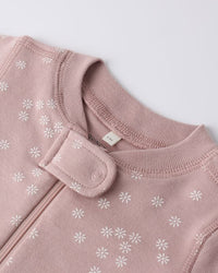 Mauve Daisy Zip Sleeper