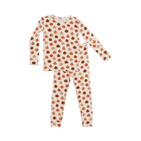 Big Pumpkins Small Ribbed Pajama Set