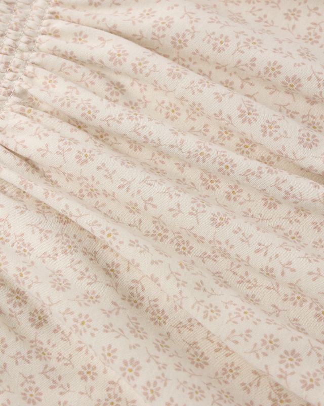 Ditsy Smocked Jersey Dress