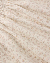 Ditsy Smocked Jersey Dress