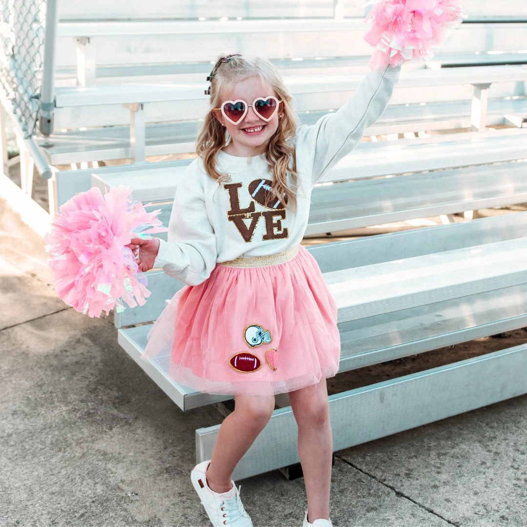 Football Patch Tutu Skirt