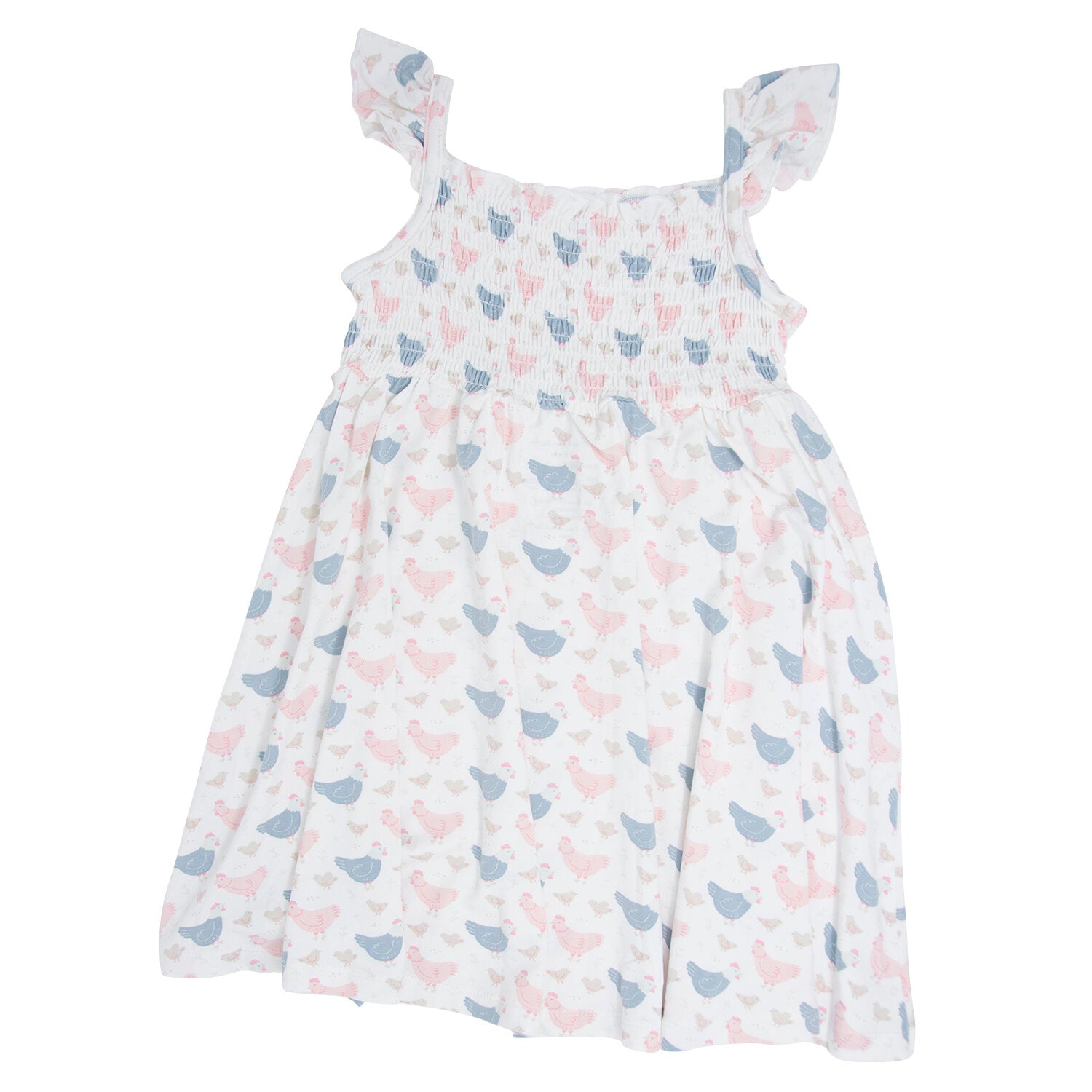 Happy Hens Smocked Dress
