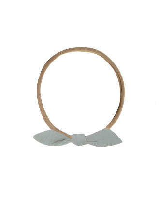 Steel Blue Little Knot Headband