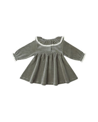 Forest Velour Dress