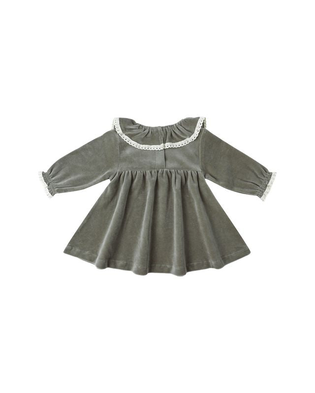Forest Velour Dress