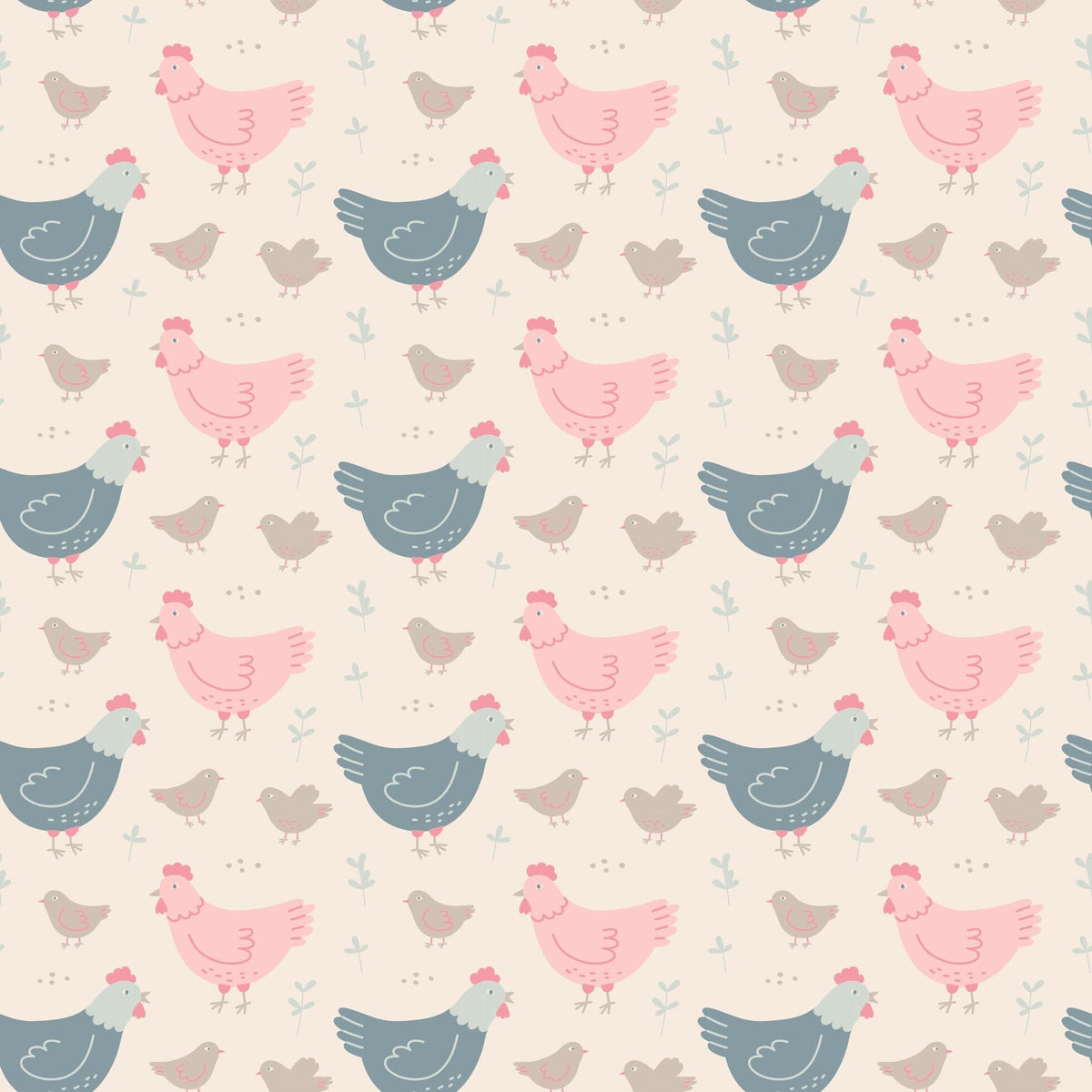 Happy Hens Smocked Dress