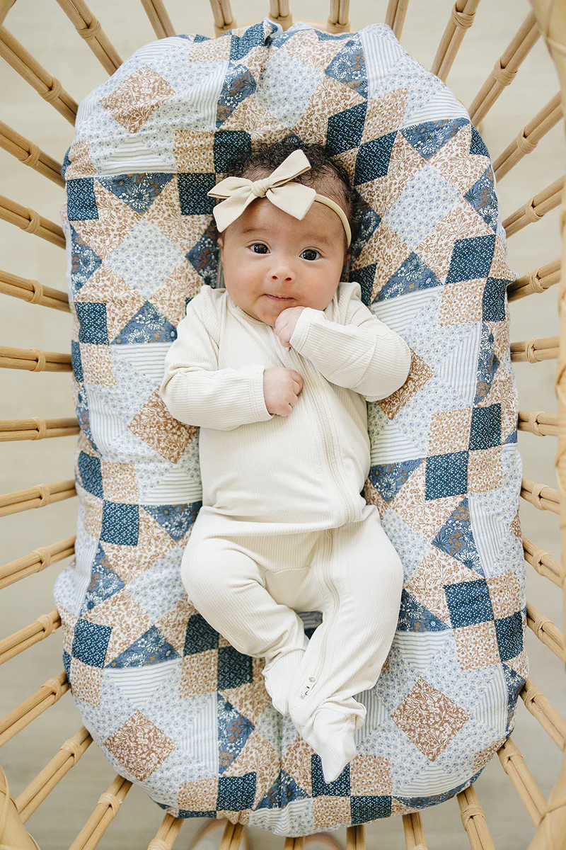 Patchwork Muslin Swaddle Blanket