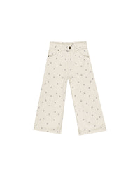 Blue Daisy Straight Leg Pant