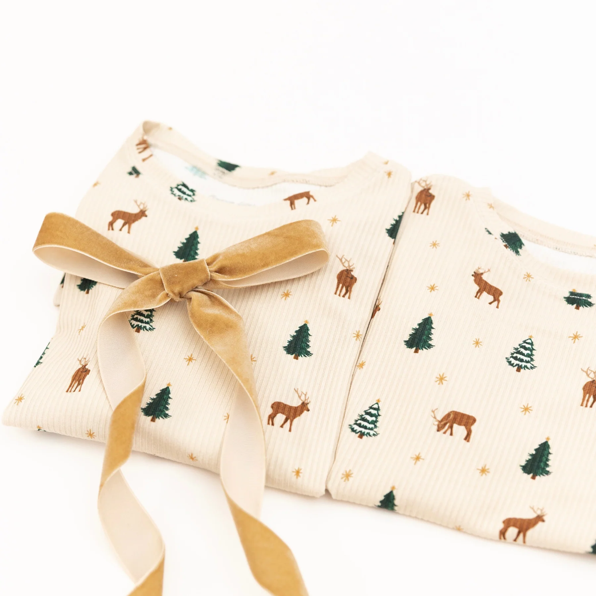 Reindeer Forest Bamboo Two-Piece Set