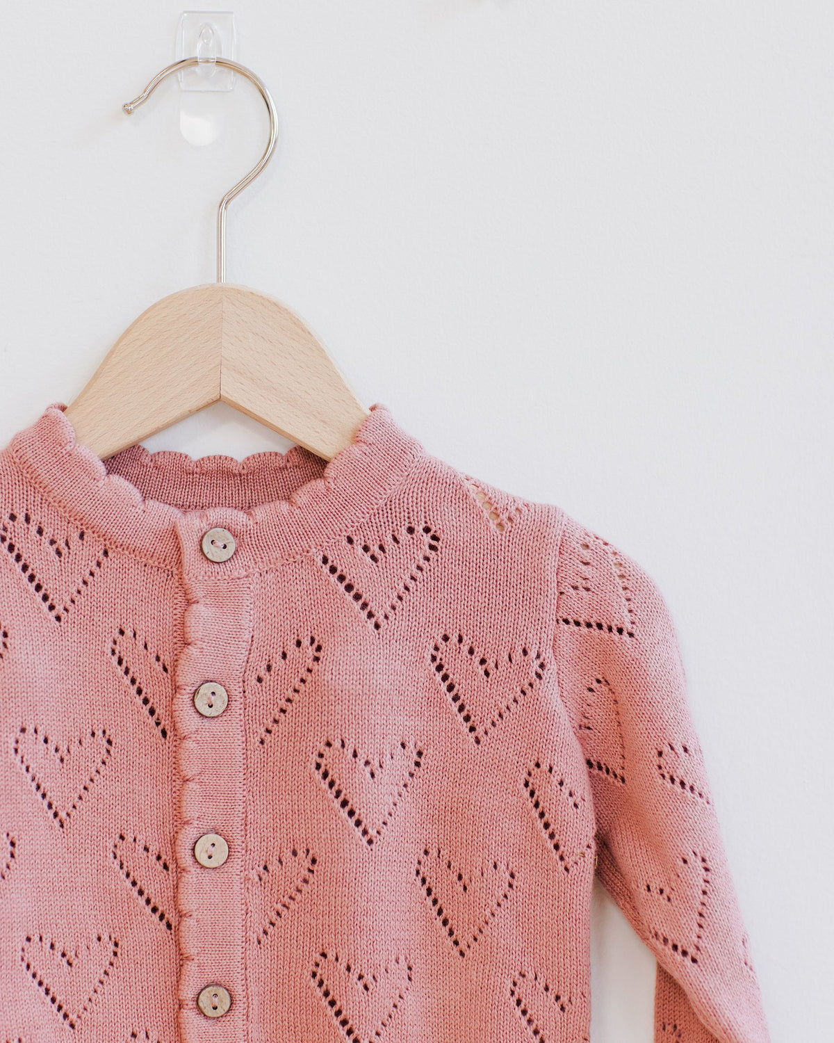 Heart Knit Cardigan