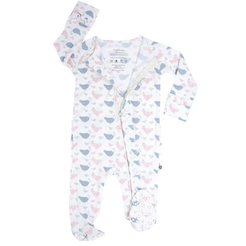 Happy Hens Ruffle Bamboo Sleeper