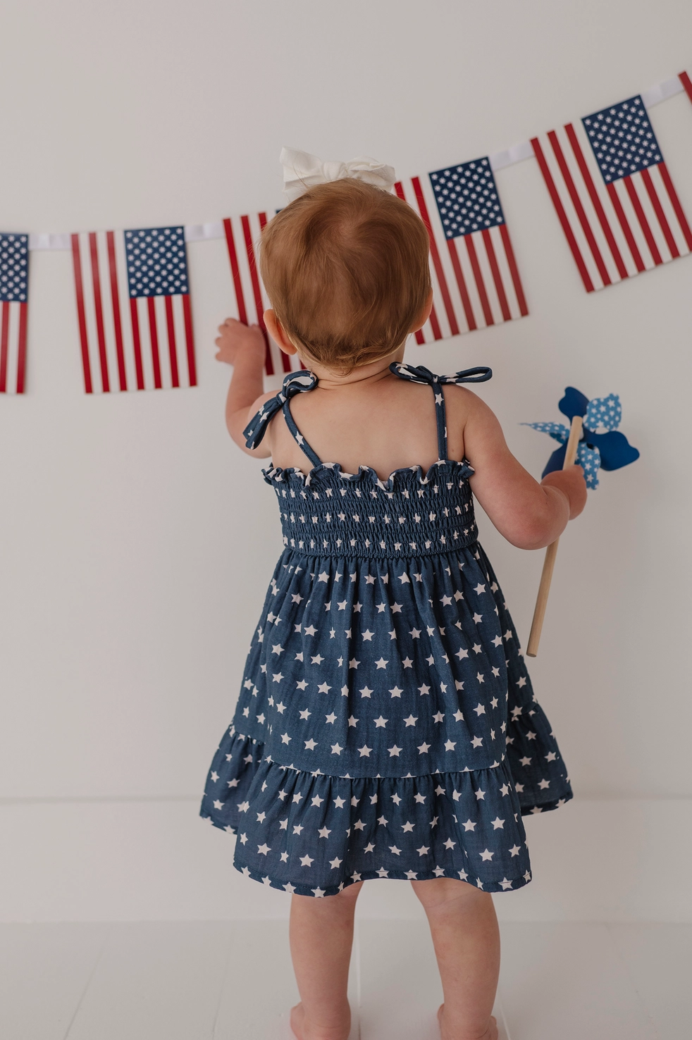 American Stars Tiered Mini Dress