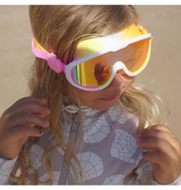 Poppy Pink Kids Swim Mask