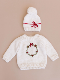 Wreath Knitted Sweater