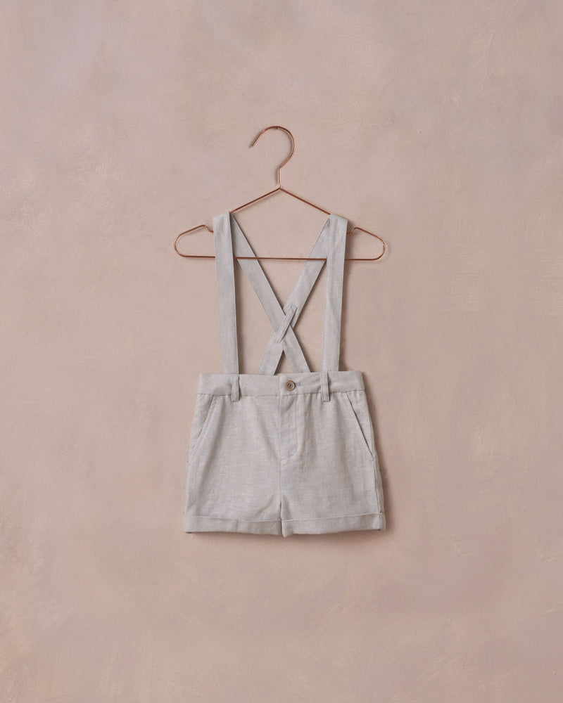 Powder Blue Suspender Short