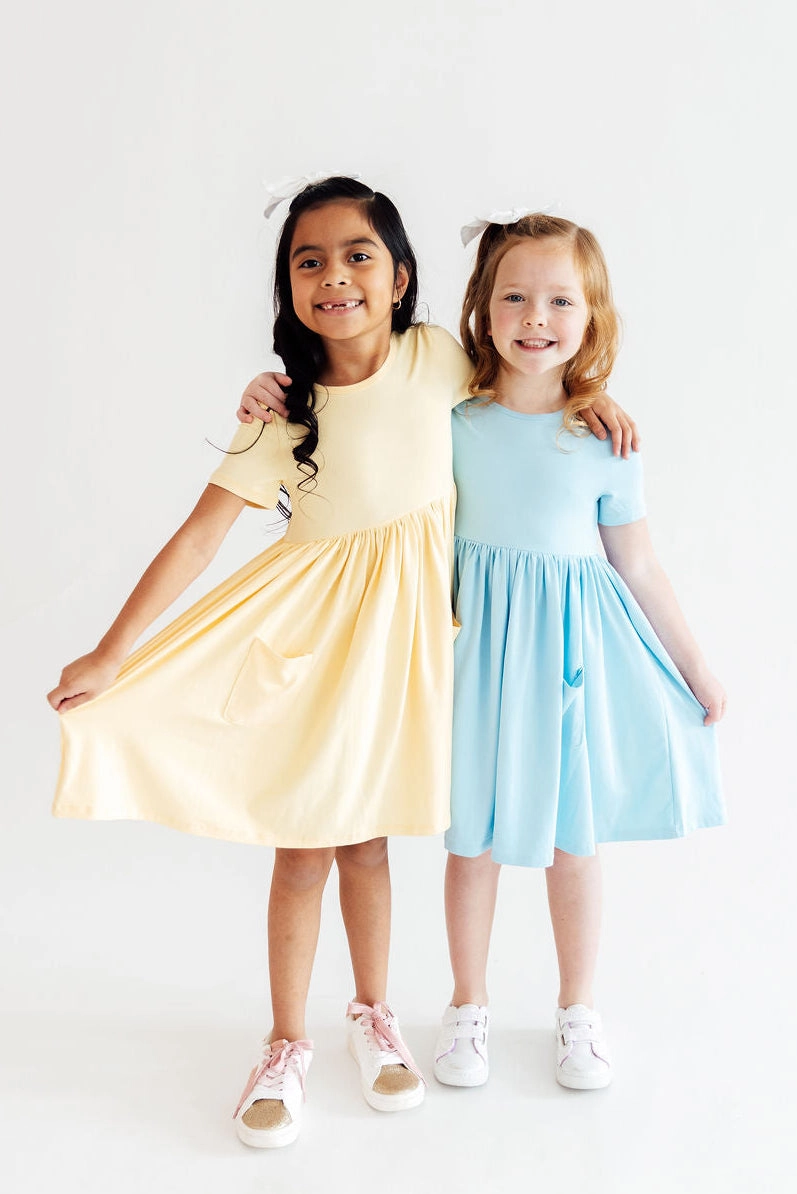 Bluebird Pocket Twirl Dress