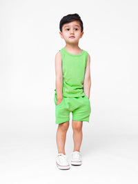 Electric Green Elevated Tank Top