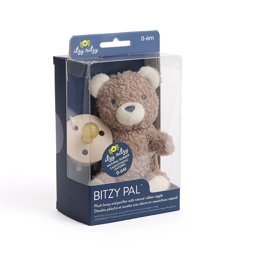 Teddy Bear Plush Pacifier
