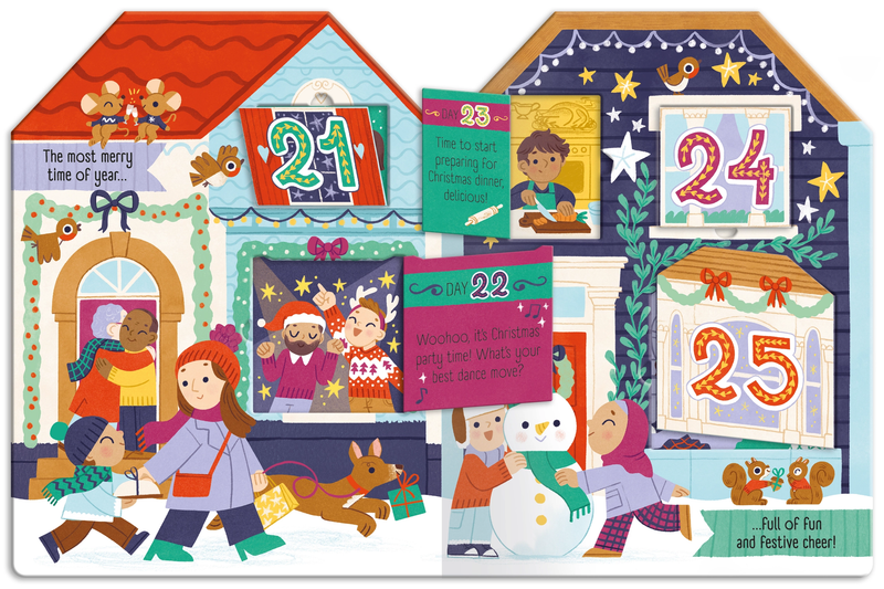 Christmas Village Advent Book