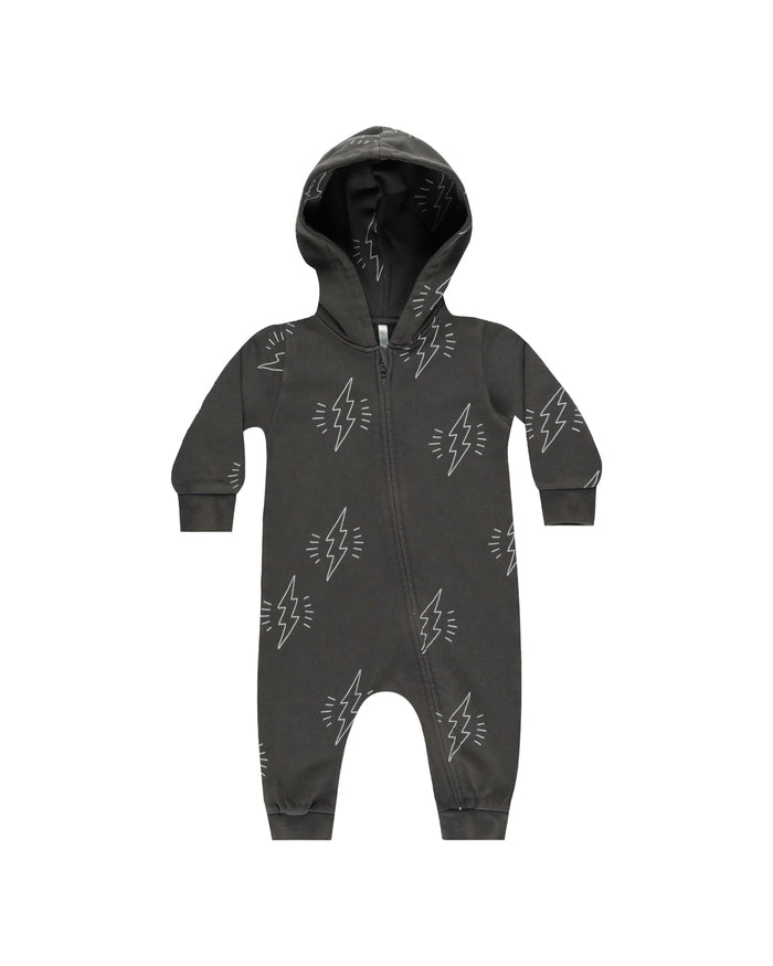 Bolts Hooded Jumpsuit