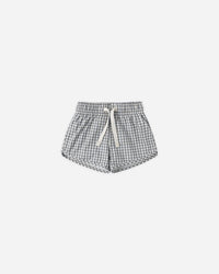 Ocean Gingham Swim Short