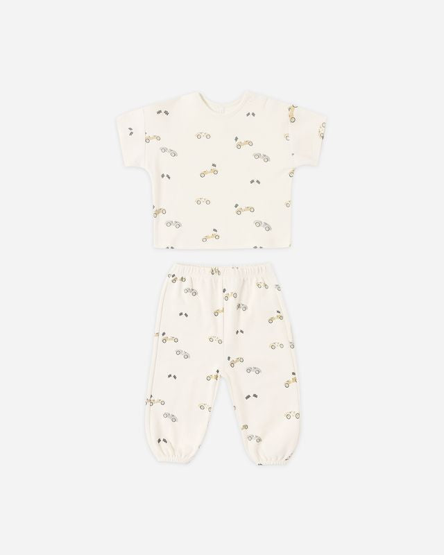 Race Car Tee + Pant Set