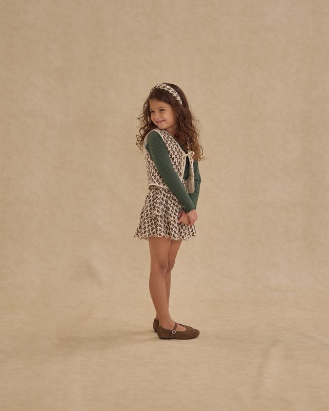 Harvest Floral Mini Skirt