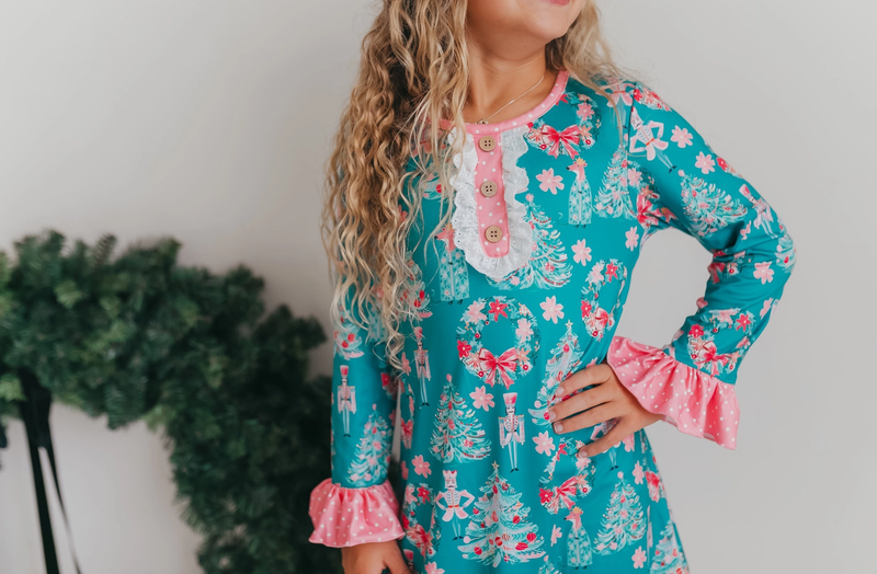 Nutcracker Ruffle Nightgown