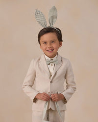 Eucalyptus Check Bow Tie