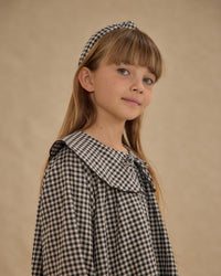 Black Gingham Mini Dress
