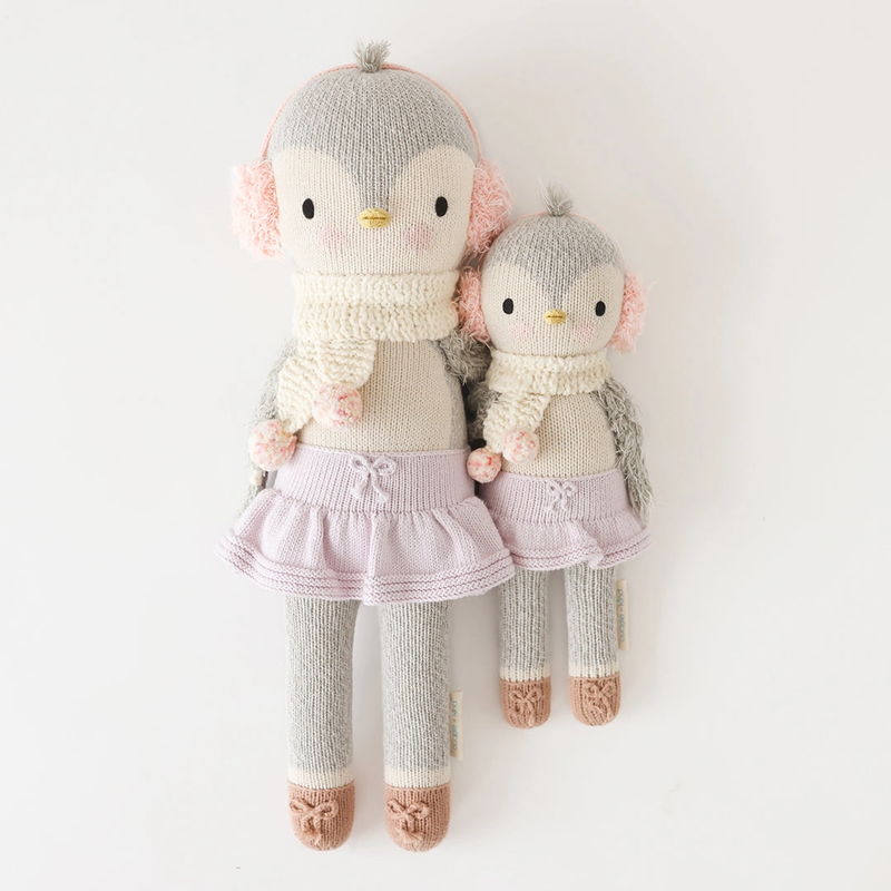 Skylar the Penguin Knitted Doll