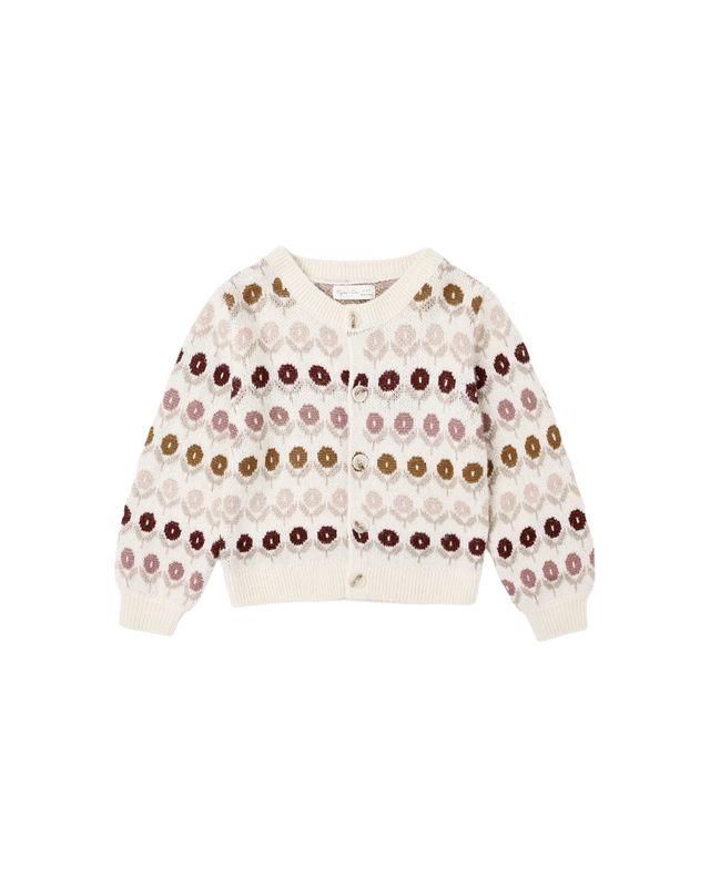 Floral Jacquard Cheyanne Cardigan