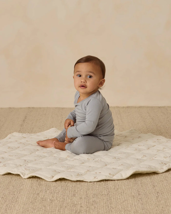 Steel Blue Bamboo Pajama Set