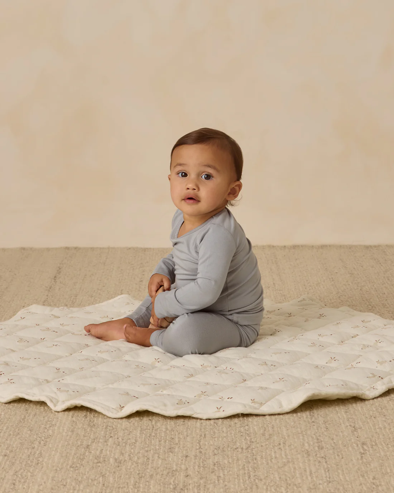 Steel Blue Bamboo Pajama Set