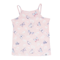 Pink Butterfly Daisy Tank Pajama Set