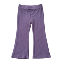 Plum Bamboo Flare Pants