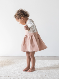 Fawn Corduroy Pinafore Dress