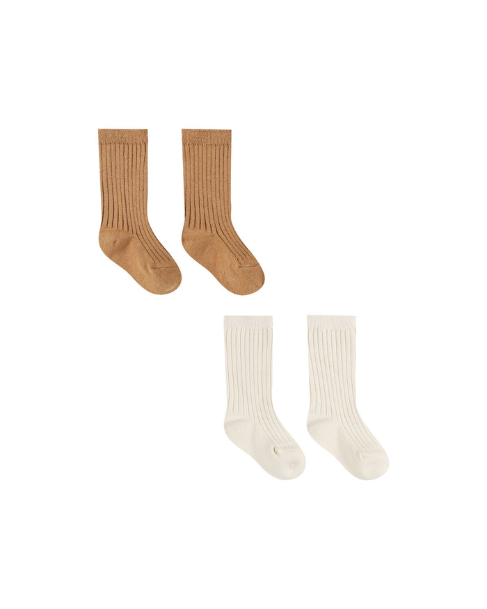 Natural/Golden Socks Set