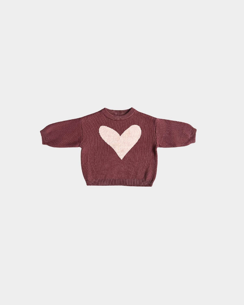 Heart Knit Sweater