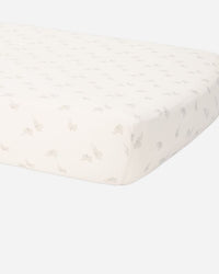 Elephants Bamboo Crib Sheet
