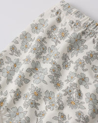 Blue Floral Bamboo Babydoll Dress