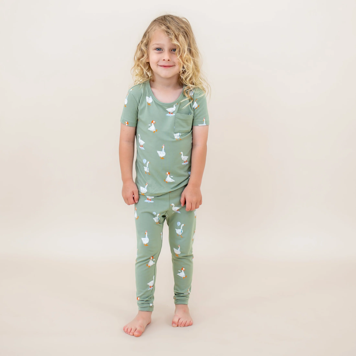 Silly Goose Bamboo Pajama Set