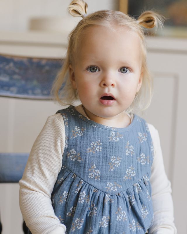 Natural Waffle Long Sleeve Bodysuit