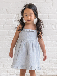 Shore Stripe Juliette Seersucker Dress