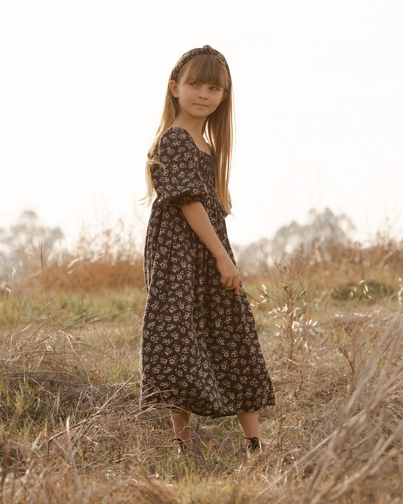 Dark Floral Adelaide Dress