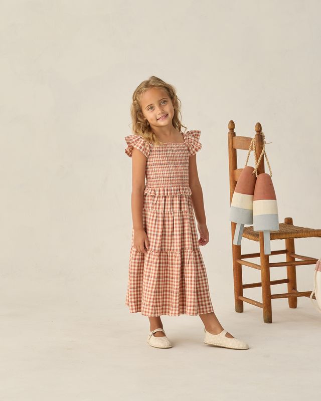 Poppy Gingham Zayla Top