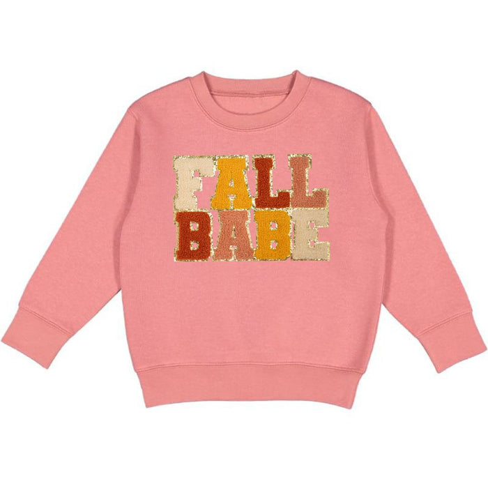 Fall Babe Patch Pullover